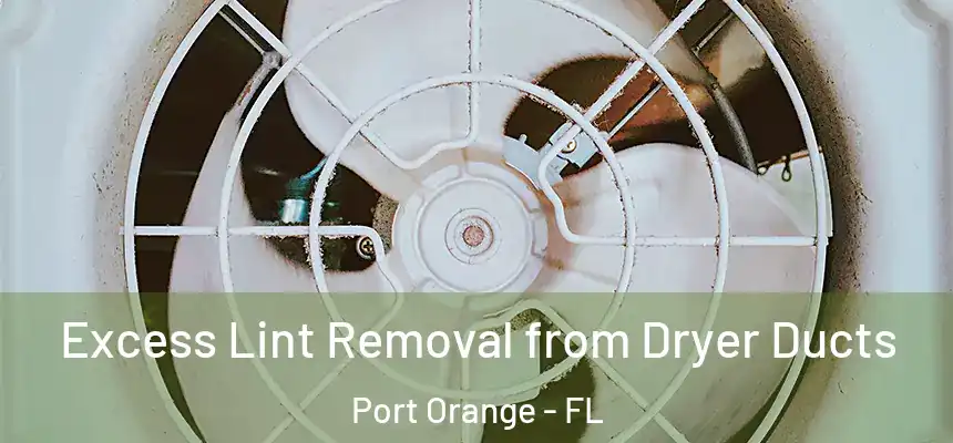 Excess Lint Removal from Dryer Ducts Port Orange - FL